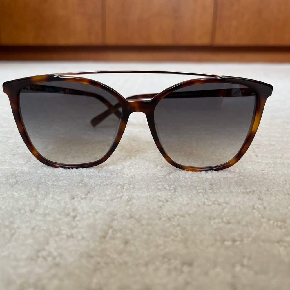 MaxMara HINGEII/G sunglass 55 eye. Tortoise shell